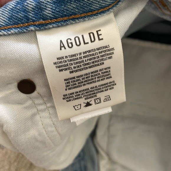 Agolde Riley Short - Picture 6 of 8